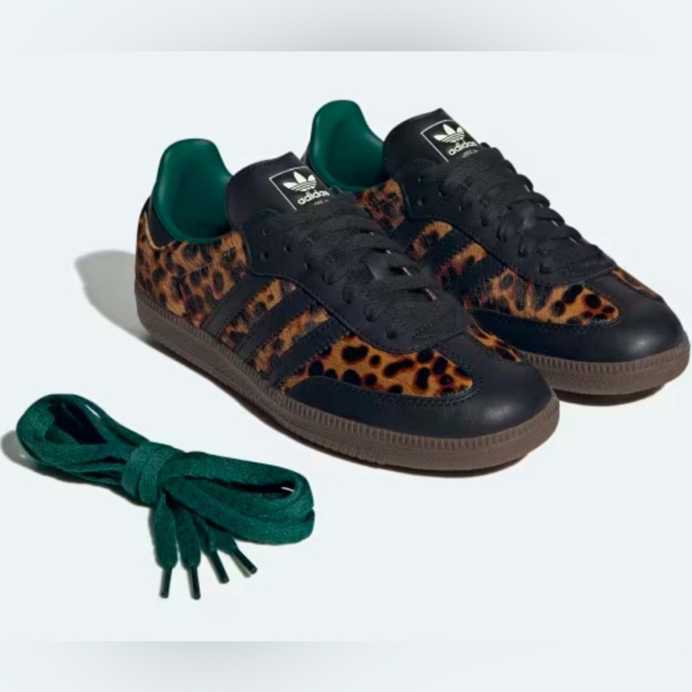 ❌ SOLD ❌ Adidas Samba OG Leopard Sneakers